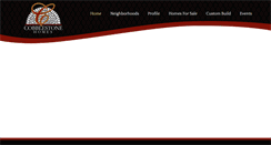 Desktop Screenshot of cobblestonehomesrealestate.com